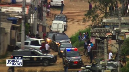 A polícia pegou 3 sequestradores de quadrilha do PIX em São Paulo.
