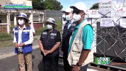 Arriban a Nicaragua 326 mil 400 dosis del fármacos AstraZeneca