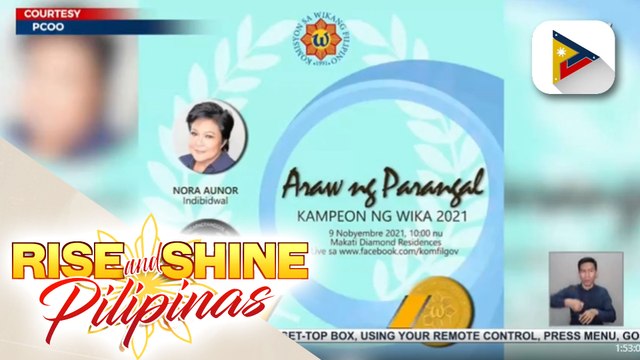 Mga personalidad at mga paaralan na nagwagi sa iba’t-ibang paligsahan ng Komisyon sa Wikang Filipino, pinarangalan