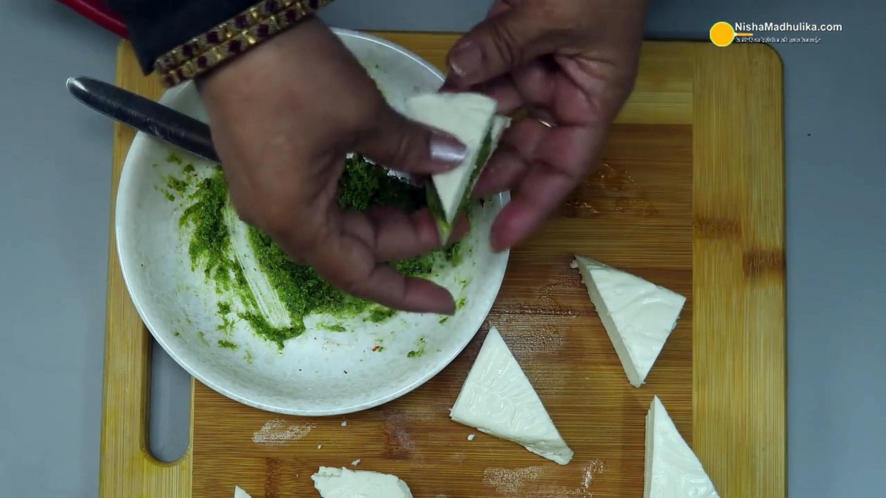 पनीर नर्मदा-हैदराबादी खास स्नैक्स । Paneer Narmada Recipe| Special Stuffed Paneer| Paneer Hyderabadi