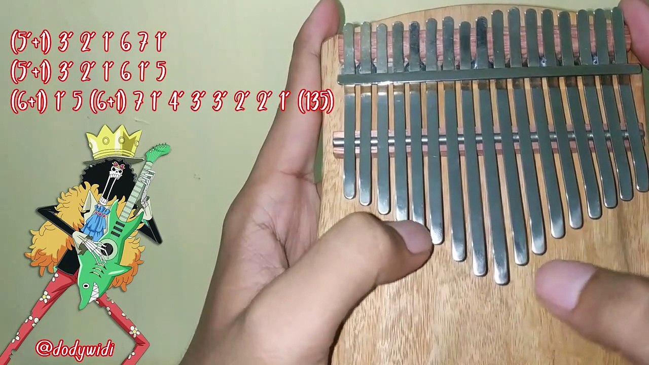 Bink's Sake [Brook] - Ost One Piece - KALIMBA ANIME #6