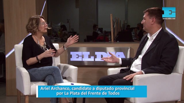 Ariel Archanco, candidato a diputado provincial por La Plata del Frente de Todos