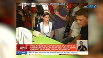 Pag-atras ni Mayor Sara Duterte sa kaniyang re-election bid, wala raw epekto sa kampo ni VP Robredo | UB
