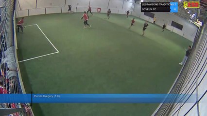 But de Gregory (1-6) - LES MAISONS TRADITIONS Vs SOYEUX FC - 09/11/21 21:00 - LIGUE 3