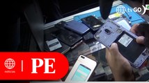 Decomisan celulares robados en mercado de Comas | Primera Edición