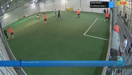 But de Arnaud (14-4) - TEAM FARMER Vs FC GRAS DU BIDE 2 - 09/11/21 21:00 - LIGUE 4