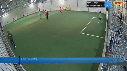 But de Steeven (2-1) - TEAM FARMER Vs FC GRAS DU BIDE 2 - 09/11/21 21:00 - LIGUE 4