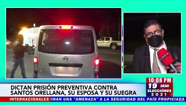 Dictan Auto de Formal Procesamiento con Prisión Preventiva contra Santos Orellana, su esposa y su suegra