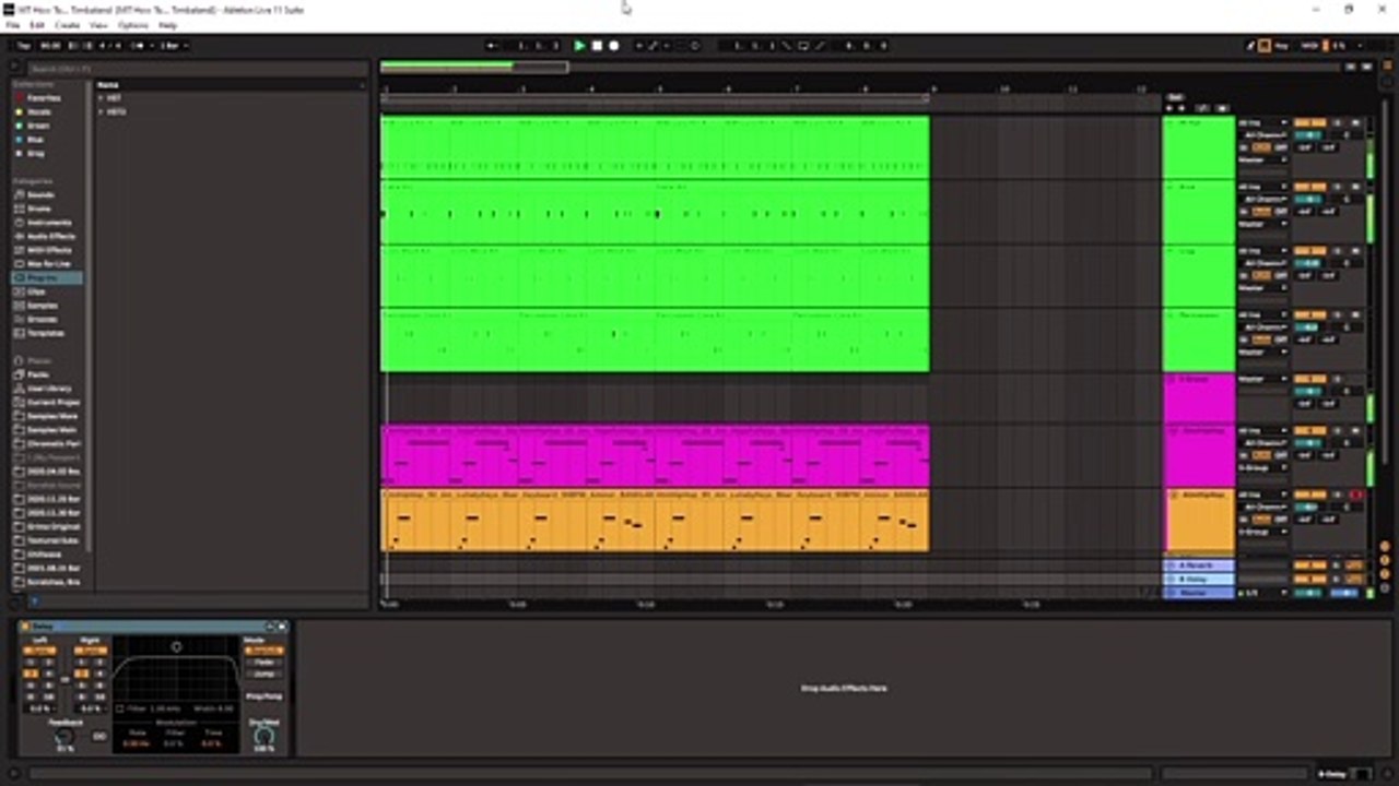 How to sound like Timbaland - Completed Riff