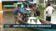 Banjir Memutus Akses Jalan, Penyaluran Bantuan untuk Korban Banjir Sintang Terhambat