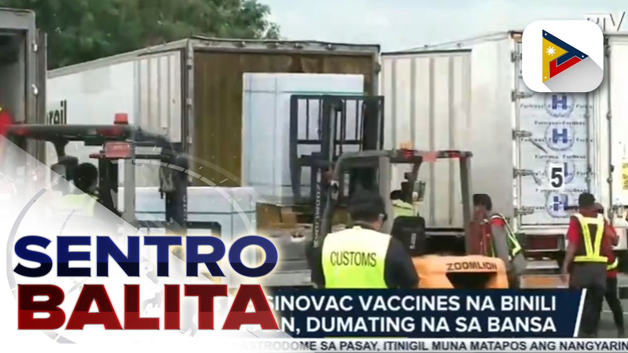 3-M doses ng Sinovac vaccines na binili ng pamahalaan, dumating na sa bansa