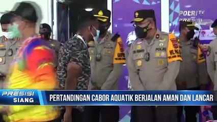 Pertandingan Cabor Aquatik Berjalan Aman dan Lancar