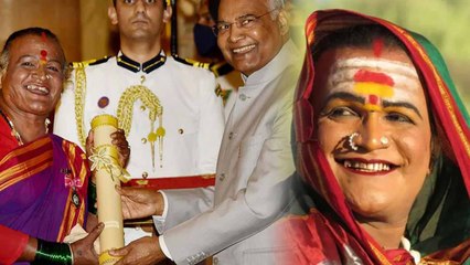 Transgender Manjamma Jogathi कौन है, Padma Shri लेने के अंदाज ने जीता दिल । Boldsky