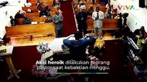 Aksi Heroik Pastor Selamatkan Jemaat dari Pria Bersenjata