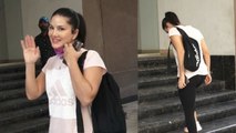 Gym जाने से पहले Sunny Leone ने दिखाया Sexy Look, Check Out the Viral Video | FilmiBeat