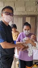 ชุมพร-วอนช่วยหนูน้อยไร้รูทวารครอบครัวยากจน