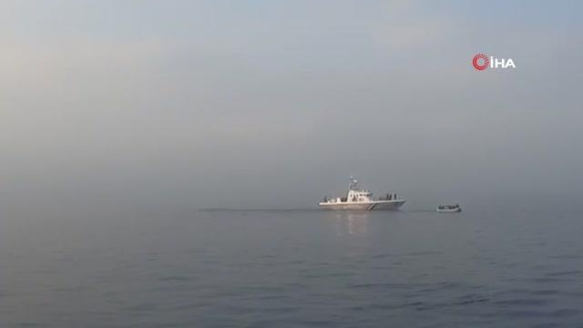 32 düzensiz göçmen Türk Sahil Güvenlik Botları tarafından kurtarıldı
