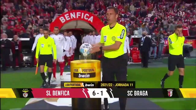 Highlights Benfica 6 - 1 SC Braga Liga 21-22 Liga Portugal