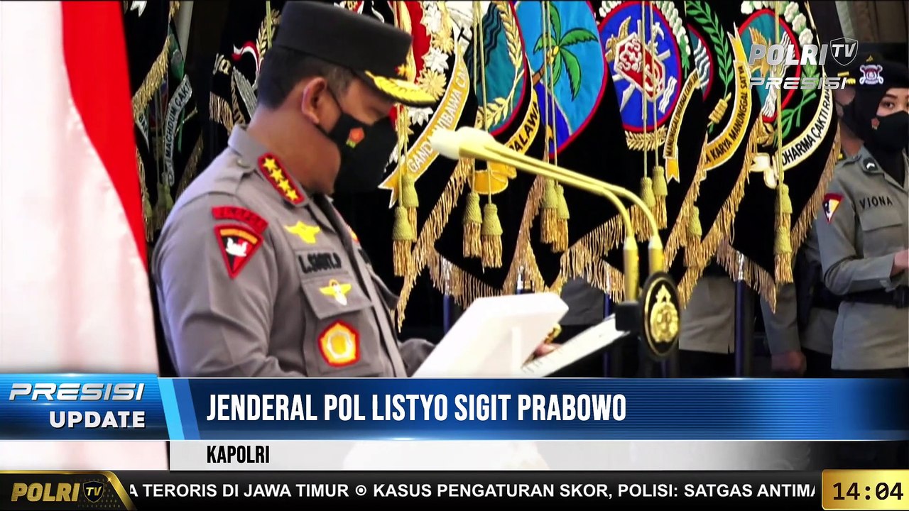 PRESISI Update 14.00 WIB :  Kapolri Pimpin Upacara Serah Terima Jabatan dan Kenaikan Pati Polri di Gedung Rupatama