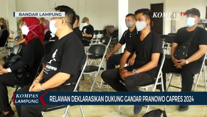 Скачать видео: Relawan Deklarasikan Dukung Ganjar Pranowo Capres 2024