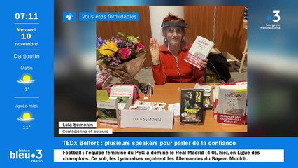 10/11/2021 - Le 6/9 de France Bleu Belfort Montbéliard en vidéo