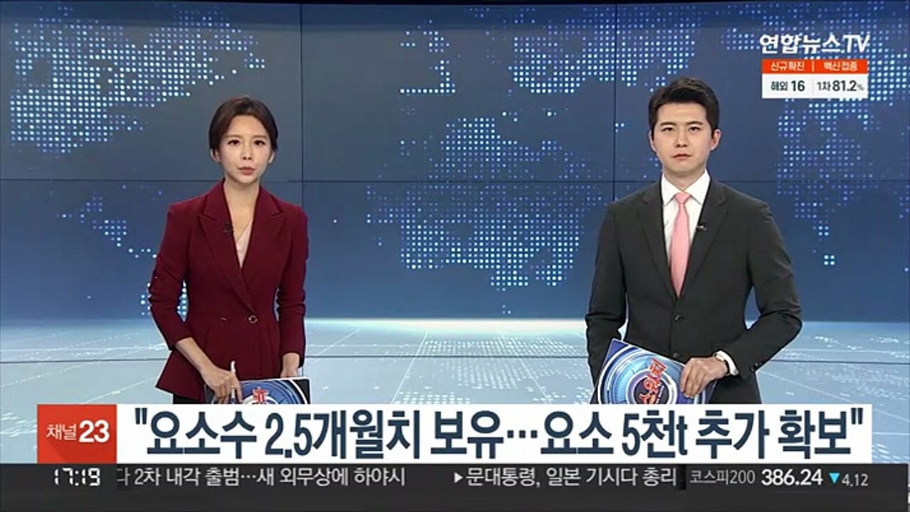 "요소수 2.5개월치 보유…요소 5천t 추가 확보"