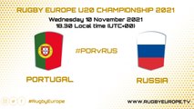 Portugal vs Russia - Rugby Europe U20 Championship 2021
