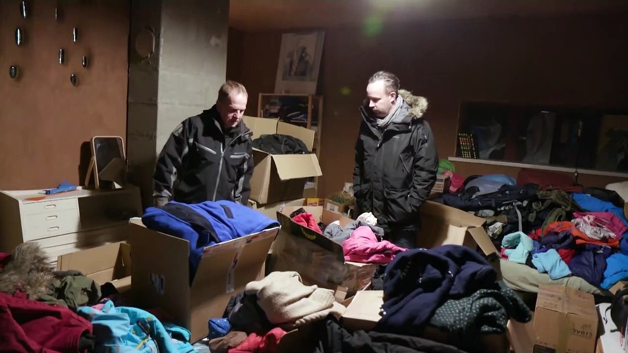 Grünes Licht am Haus: Hier gibts Hilfe für Migranten, die hungern und frieren