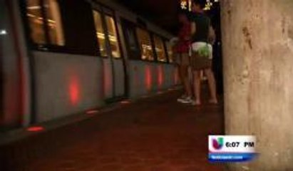Computadoras al volante en la línea roja del metro