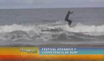 Festival oceánico y competencia de surf