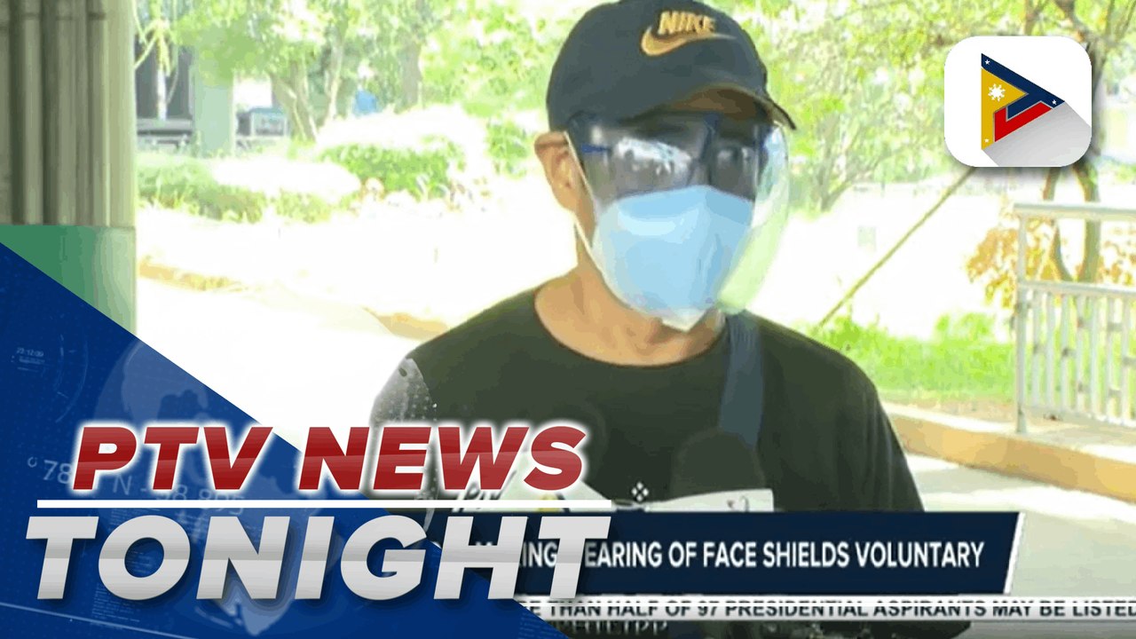 Wearing of face shields in malls and public transportations in NCR no longer mandatory following PRRD’s announcement