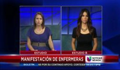 Manifestación de enfermeras