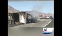 Reabren la autopista 10 luego de permanecer cerrada por un accidente