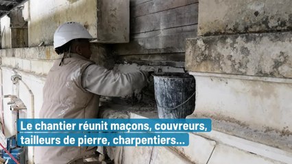 Le Château de Vaux en chantier
