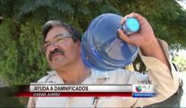 Miles de damnificados por las torrenciales lluvias necesitan ayuda en Juárez