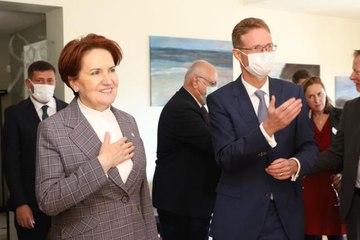 İYİ Parti Genel Başkanı Akşener, AB üyesi ülkelerin büyükelçileri ile görüştü