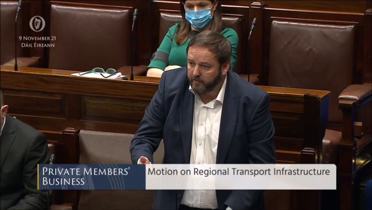 Derry and Donegal rail, road and air link deficit a 'damning indictment' Dáil told