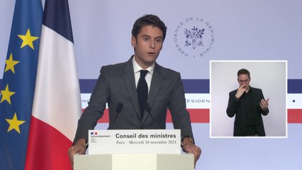 Compte rendu du Conseil des ministres du 10 novembre 2021