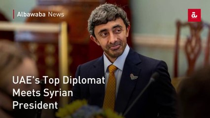 UAE's Top Diplomat Meets Syrian President