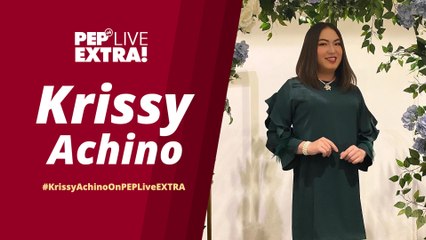 WATCH: Kris Achino on PEP Live EXTRA!