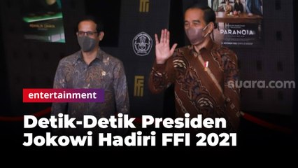 Detik-Detik Presiden Jokowi Hadiri FFI 2021