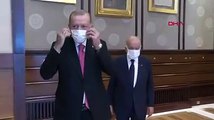 Cumhurbaşkanı Erdoğan, SP lideri Karamollaoğlu ile görüştü