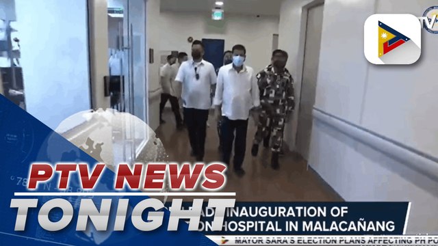 PRRD leads inauguration of new PSG Station Hospital in Malacañang