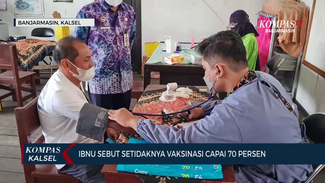 Baru 64 Persen, Target 75 Persen Vaksinasi Banjarmasin di HKN 2021 Akankah Tercapai ?