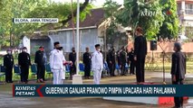 Gubernur Ganjar Pranowo Pimpin Upacara Hari Pahlawan di Dekat Makam Pejuang Pocut Meurah Intan