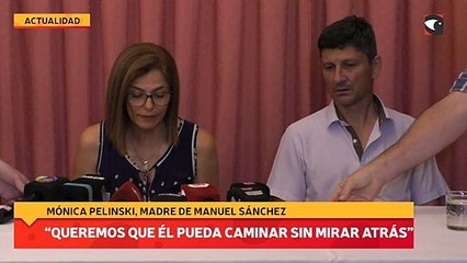 “QUEREMOS QUE ÉL PUEDA CAMINAR SIN MIRAR ATRÁS”