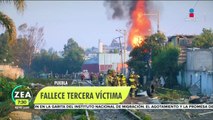 Fallece tercera víctima de la explosión en Xochimehuacán, Puebla