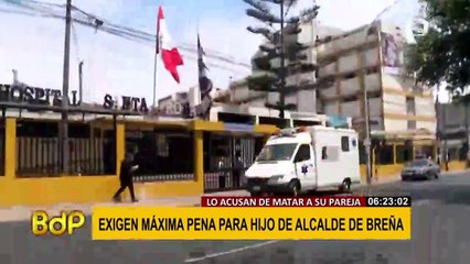 Hijo del alcalde de Breña acusado de feminicidio sigue libre y con paredero desconocido