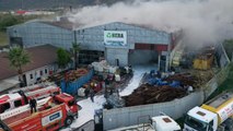 Son dakika haber | Kocaeli'de geri dönüşüm fabrikasında çıkan yangın kontrol altına alındı