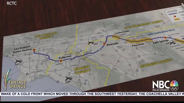 San Gorgonio rail project inching closer to being a reality ; county requests federal funding